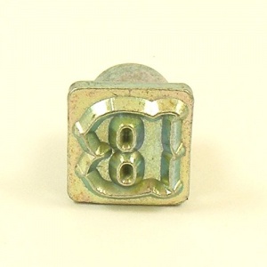 12mm Decorative Letter B Embossing Stamp